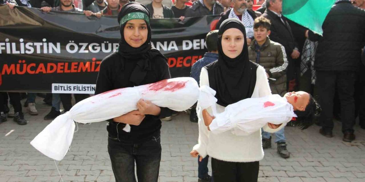 Hizan’da Filistin’e Destek Yürüyüşü