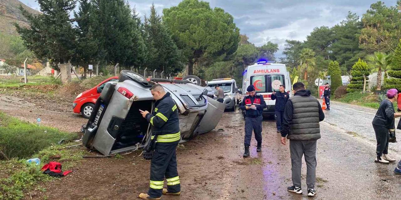 Kaza Anı Güvenlik Kameralarına Anbean Yansıdı
