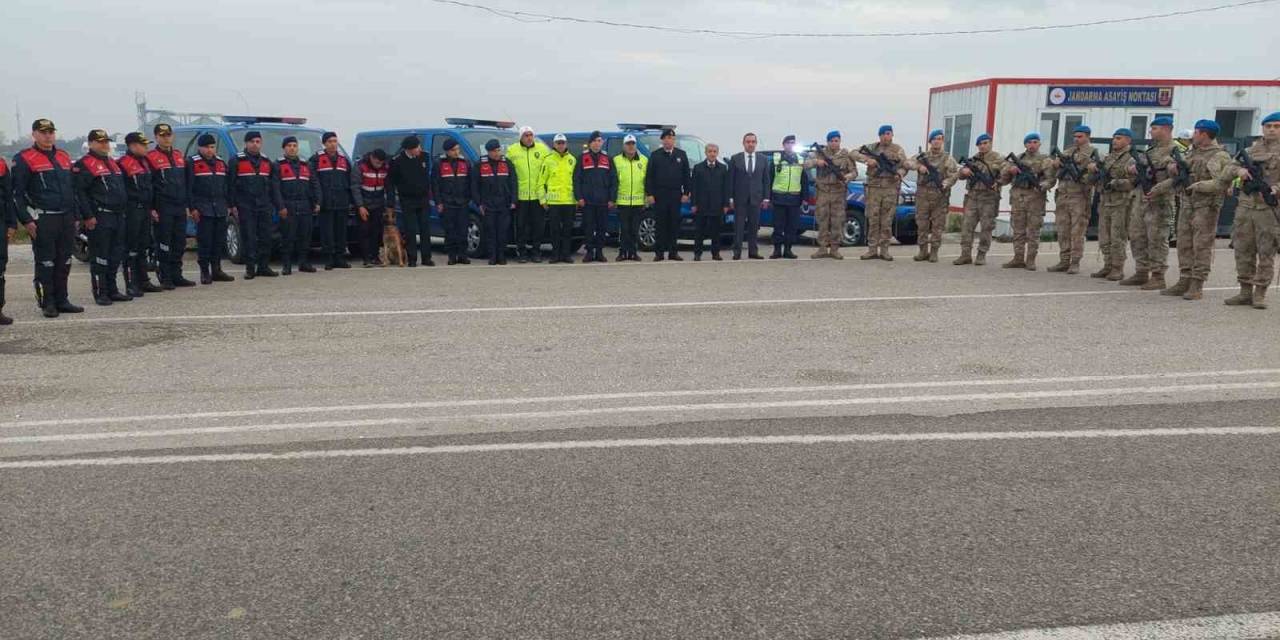 Tekirdağ’da Yılbaşında Emniyet Ve Jandarma Görevi Başında
