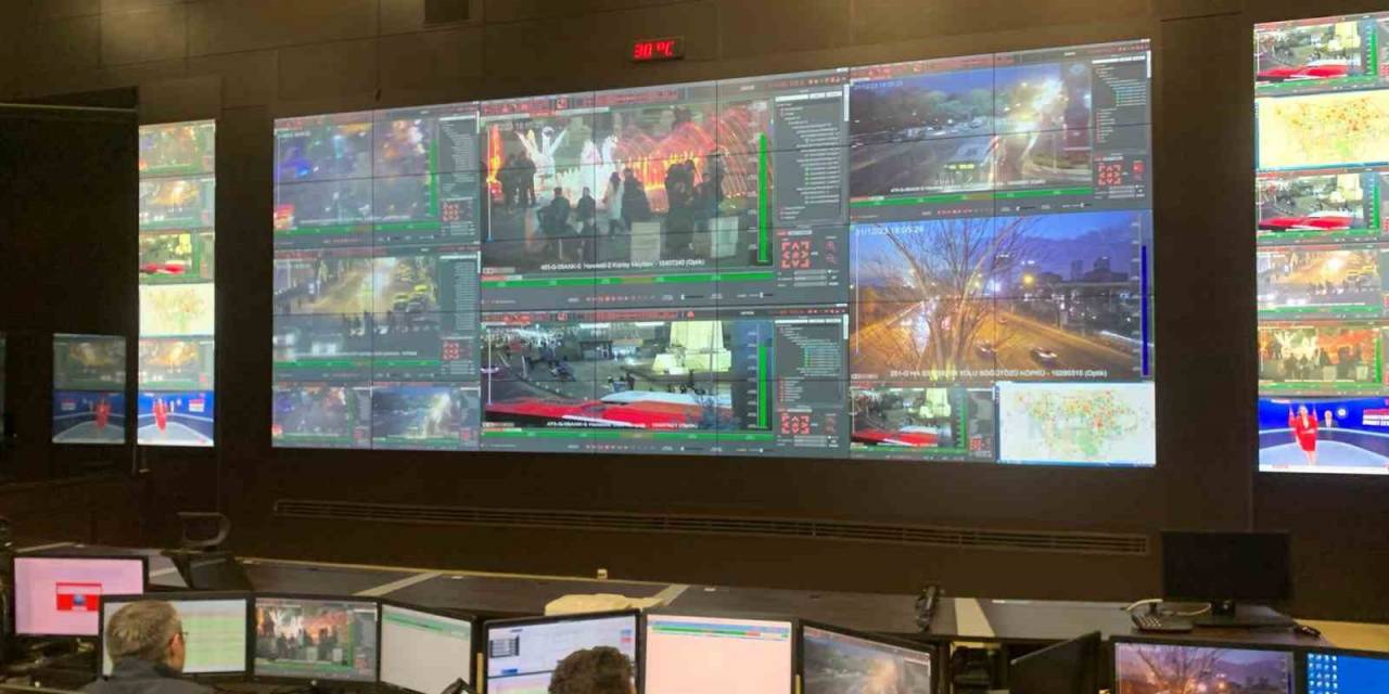Ankara’da Yılbaşı Denetimleri Kgys Merkezi’nden Takip Ediliyor