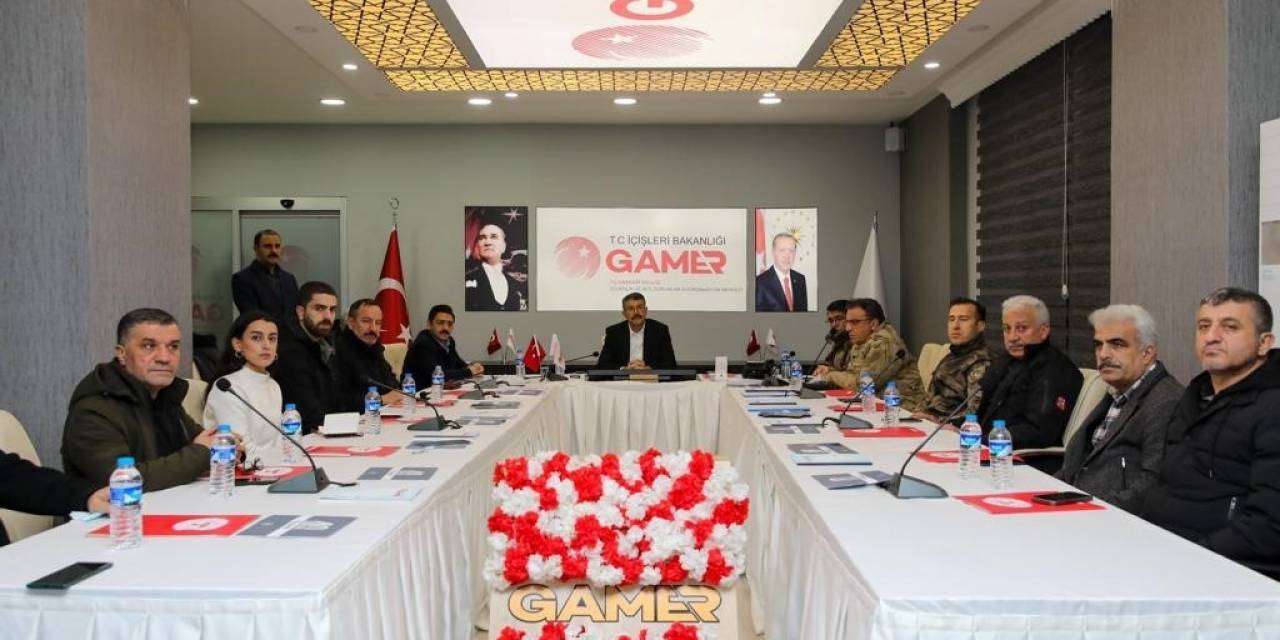 Hakkari’de Afad Koordinasyon Kurulu Toplantısı Yapıldı