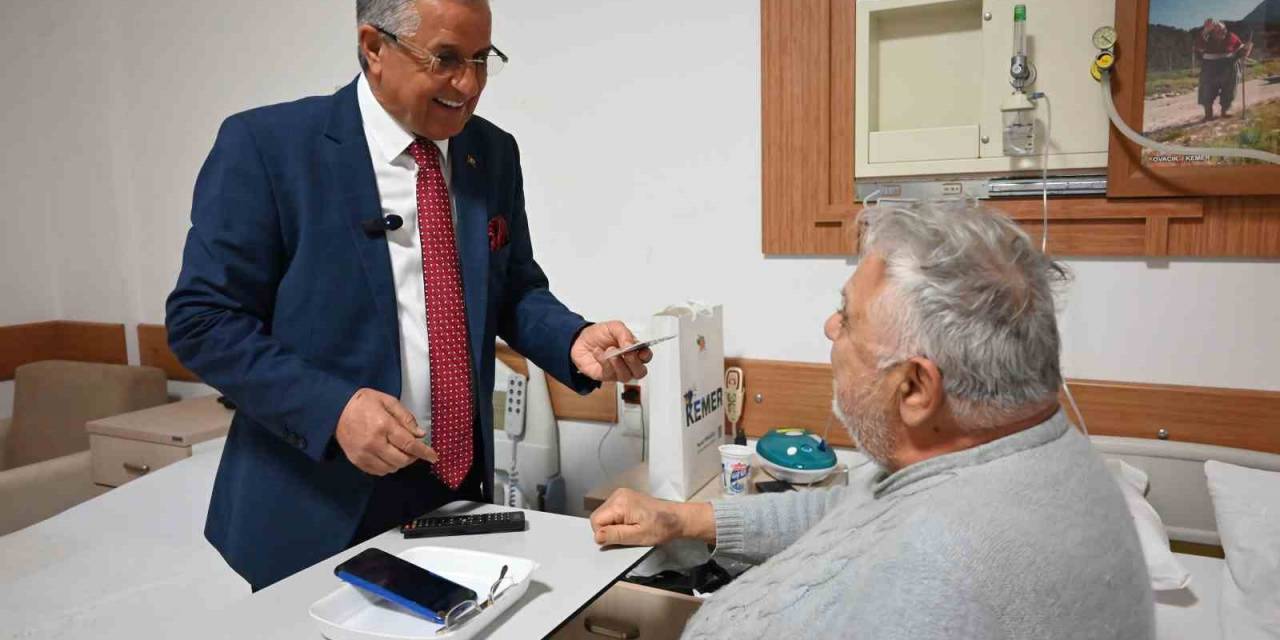 Başkan Topaloğlu’ndan Hastalara Ziyaret