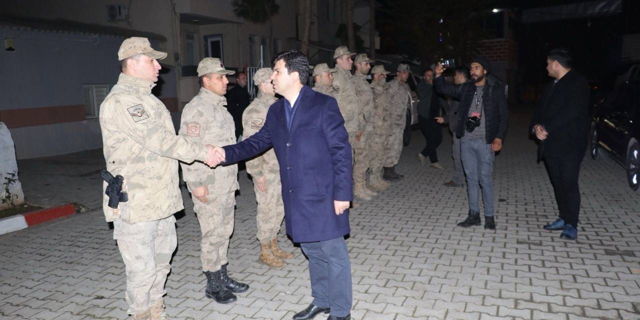 Sınır Hattında Görevli Güvenlik Güçleri Unutulmadı
