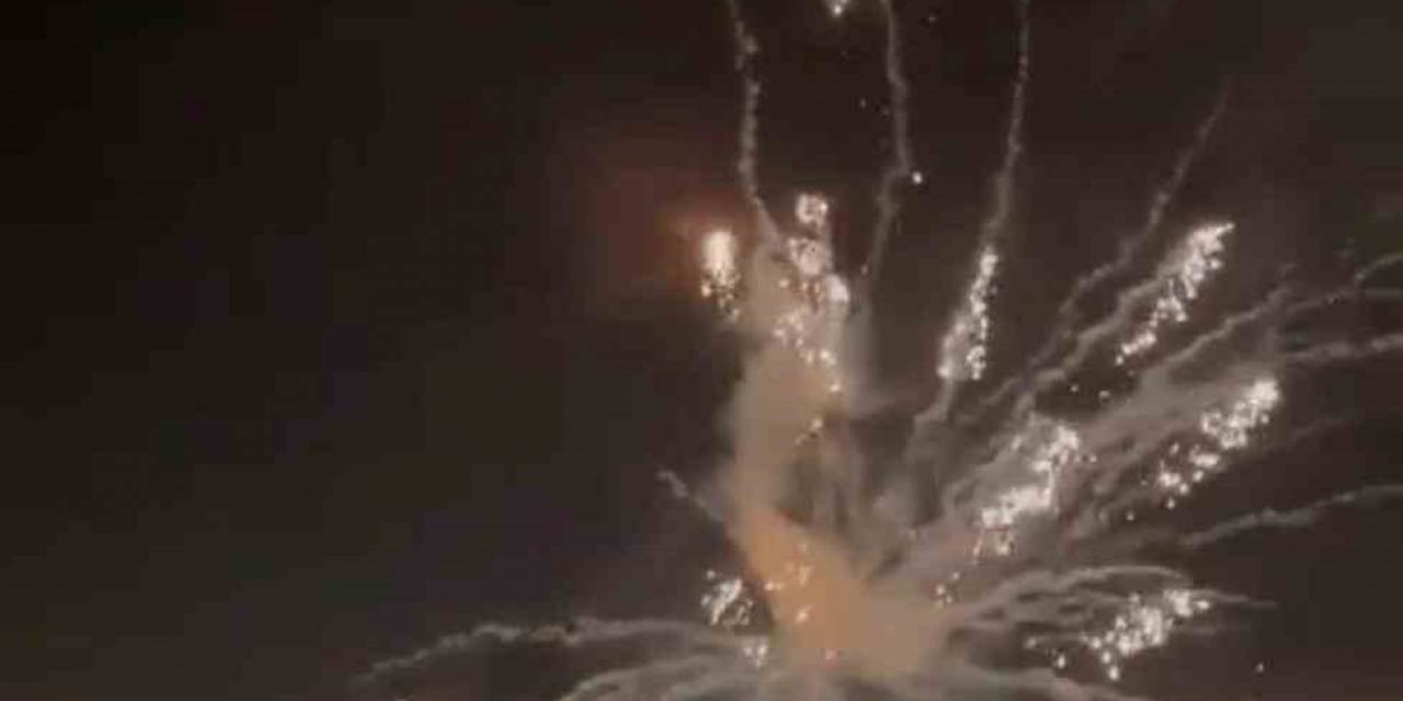 Yılbaşını Kutlarken Havai Fişek Elinde Böyle Patladı