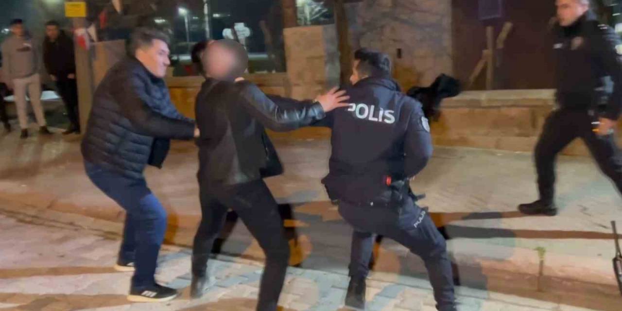 Yeni Yılın İlk Saatlerinde Aksaray’daki Hareketli Dakikalar Kamerada