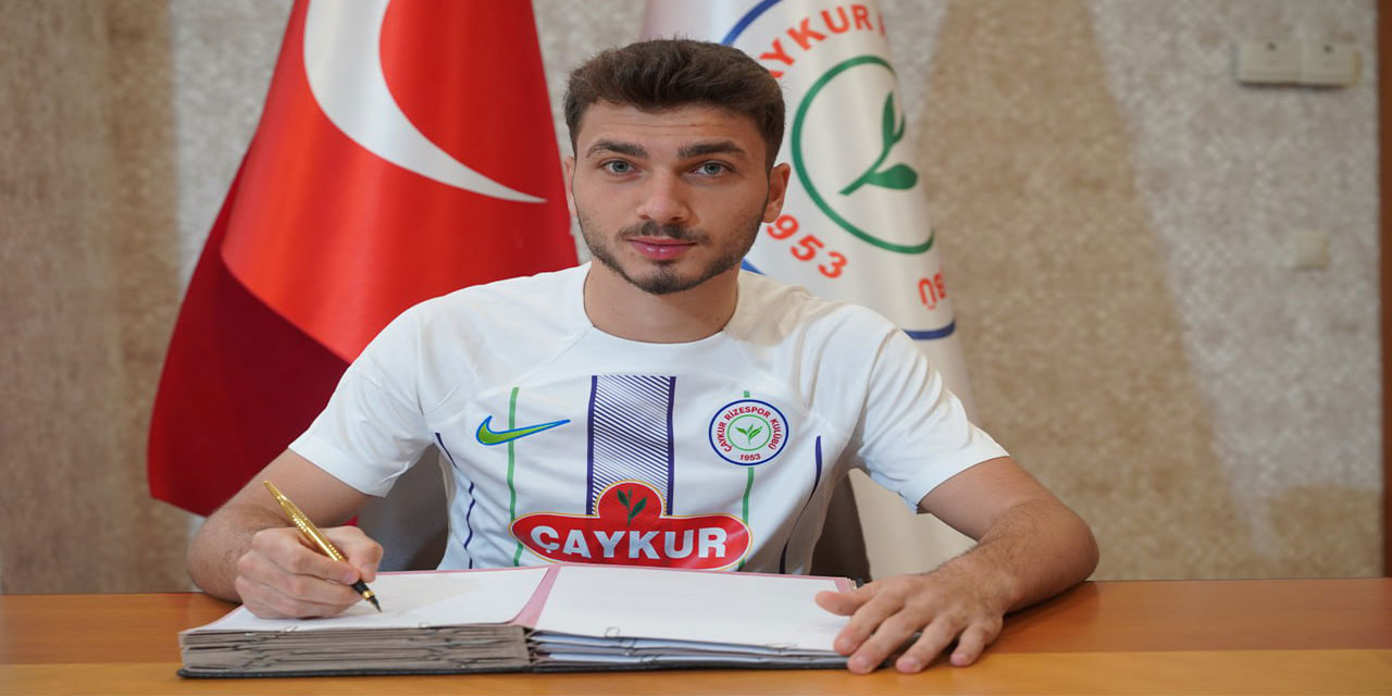 Çaykur Rizespor Remzi Kolcuoğlu ile profesyonel sözleşme imzaladı