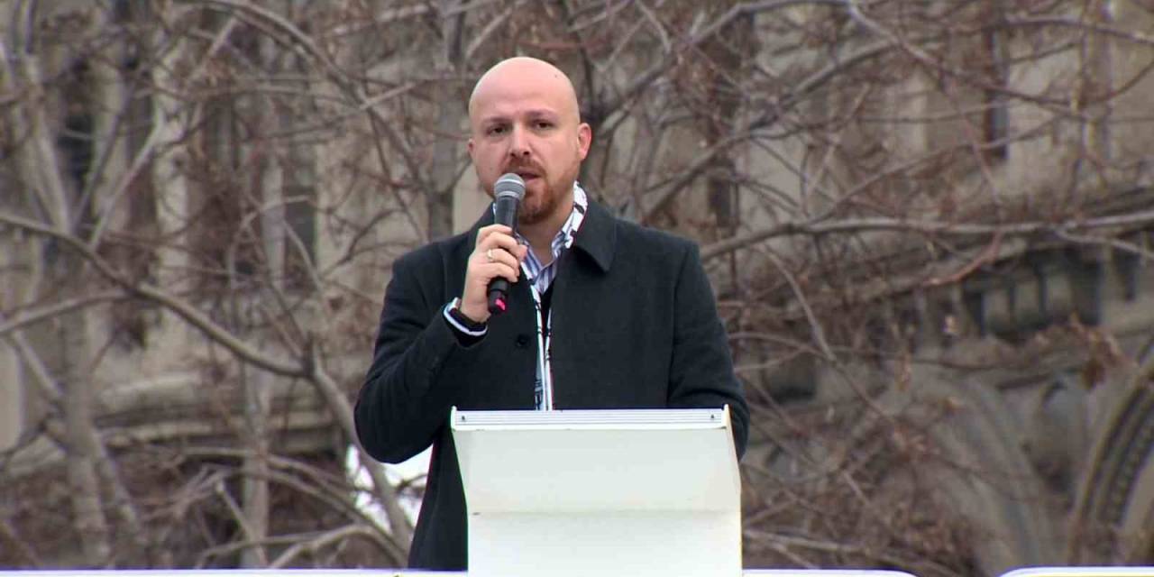 Bilal Erdoğan Tarihi Yürüyüşte Konuştu: “Filistin Soykırımına Sebep Olanlar Ve Şehitlerimizin Katilleri Aynı”