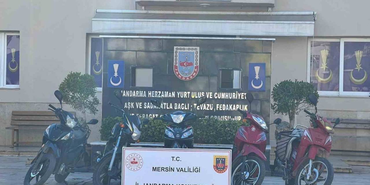 Mersin Erdemli’de Motosiklet Hırsızı Yakalanıp Tutuklandı