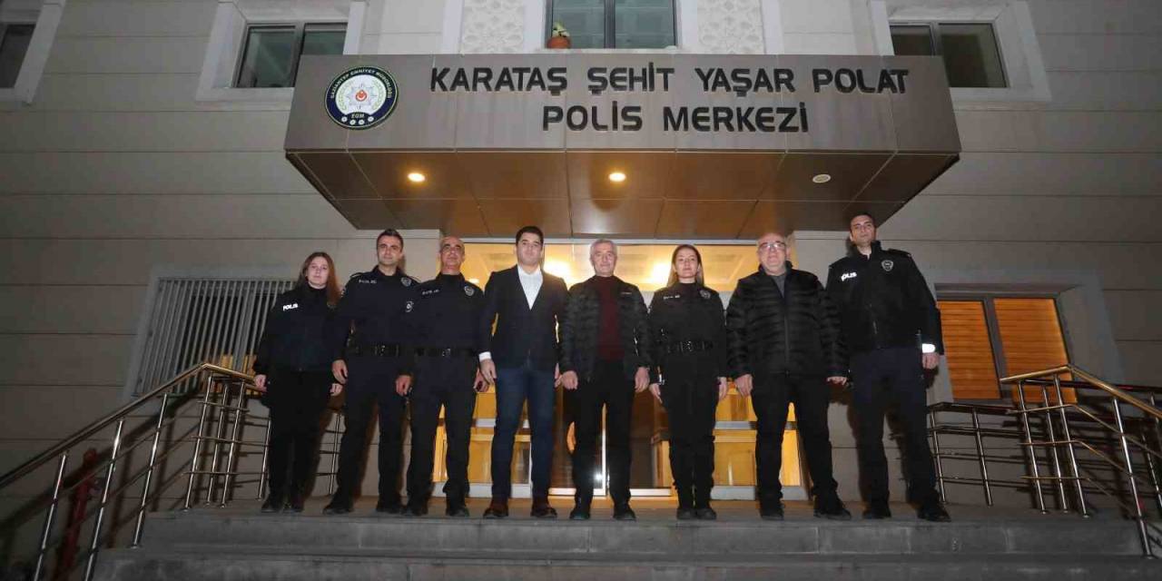 Tahmazoğlu Yeni Yılda Görev Başındaki Kamu Çalışanlarını Yalnız Bırakmadı