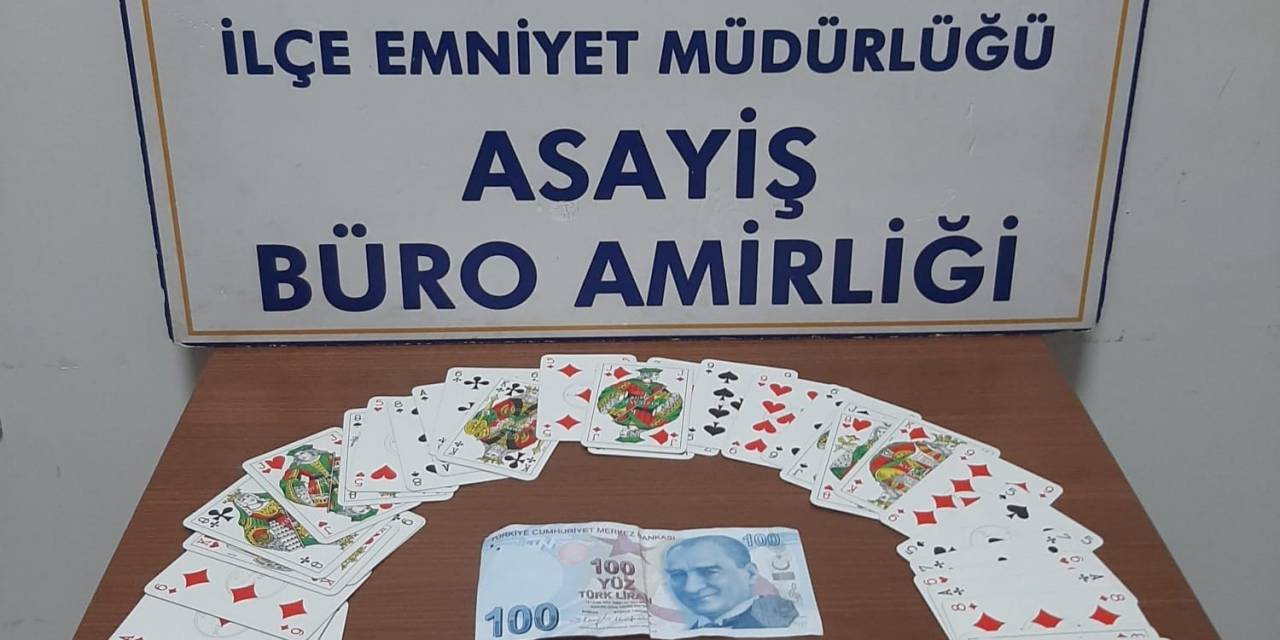 Akşehir’de Kumar Baskını: 20 Bin 275 Lira Ceza