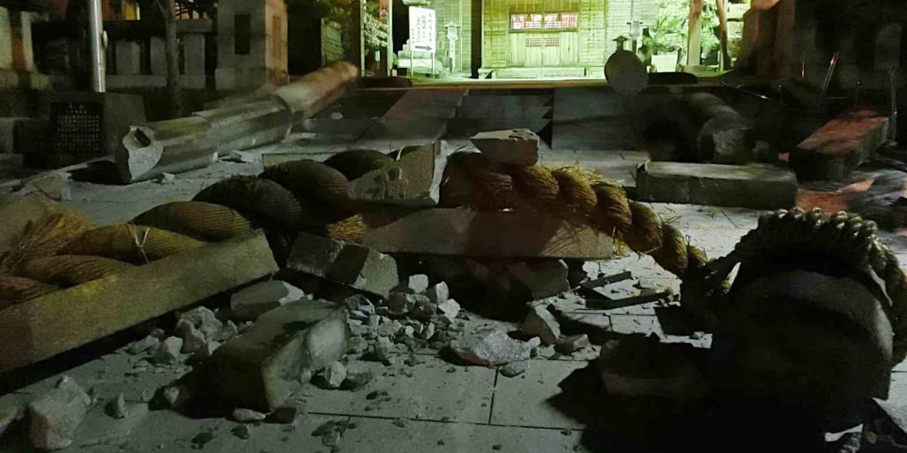 Japonya’daki 7.6’lık Depremde 2 Kişi Hayatını Kaybetti