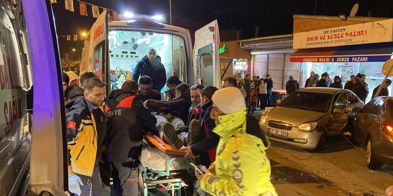 Ardahan’da Trafik Kazası: 4 Yaralı