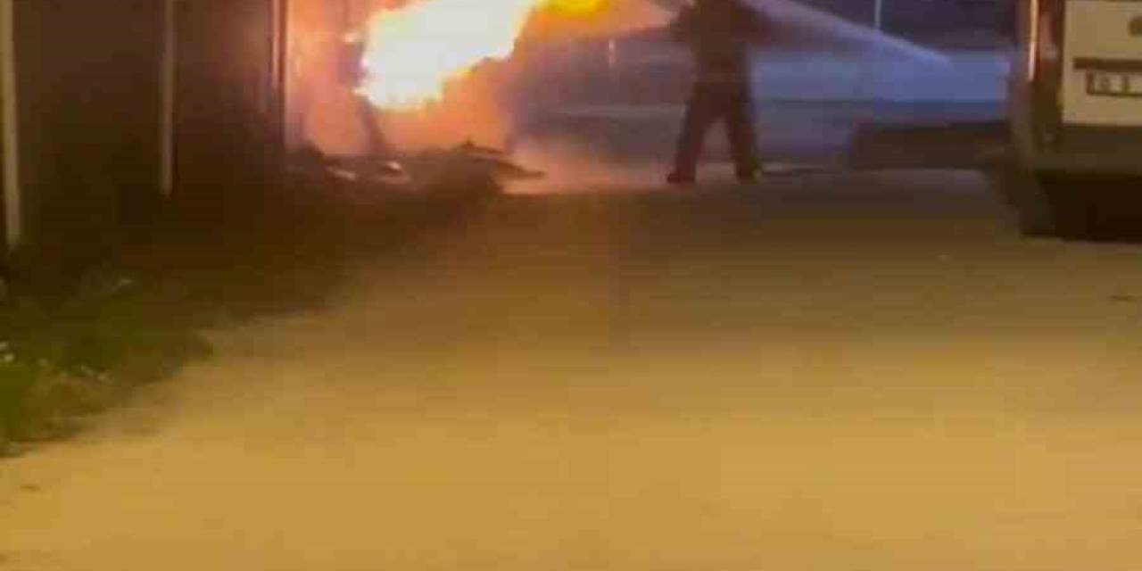 Doğal Gaz Borusu Patladı, Mahalleli Ayağa Kalktı
