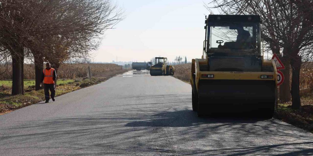 Bostancı Grup Yoluna Sıcak Asfalt Döküldü