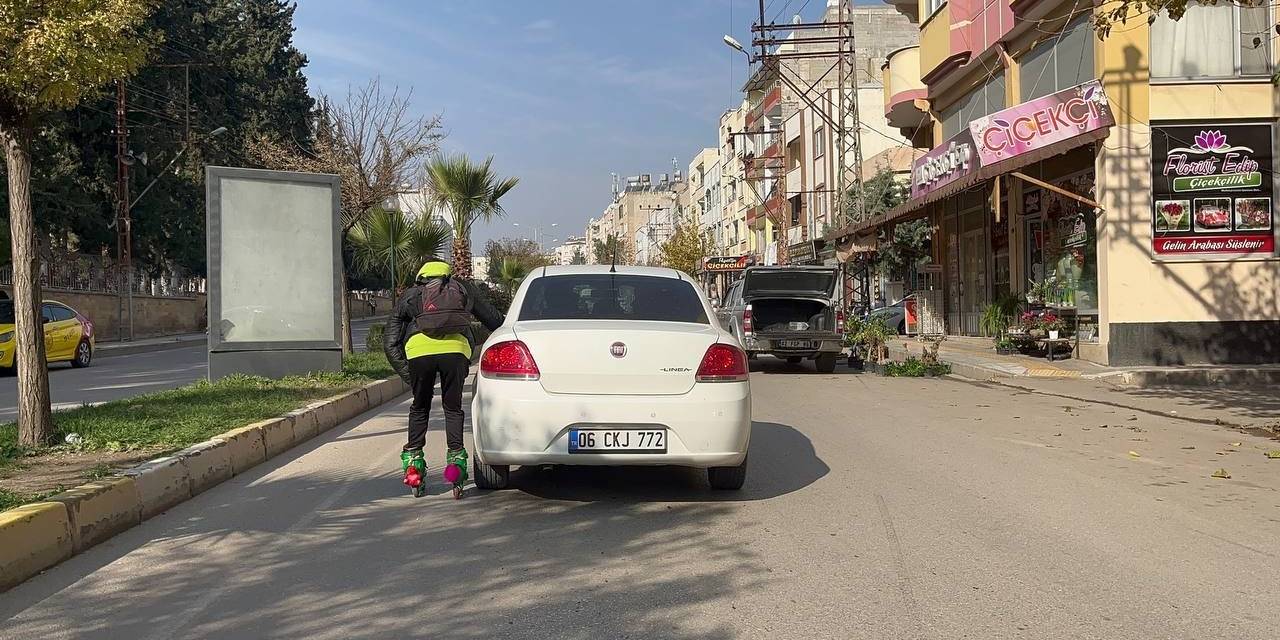 Kilis’te Trafikte Tehlikeli Oyun