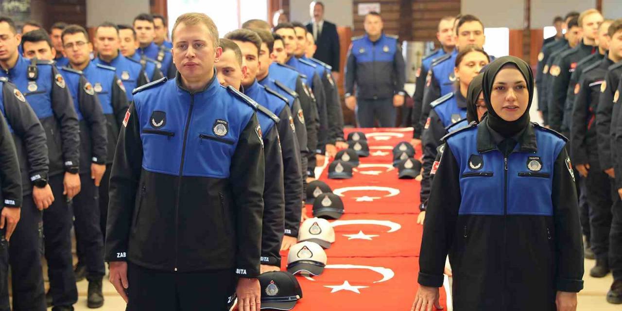 Samsun’da 71 İtfaiye Ve Zabıta Personeli Memuriyete Geçti