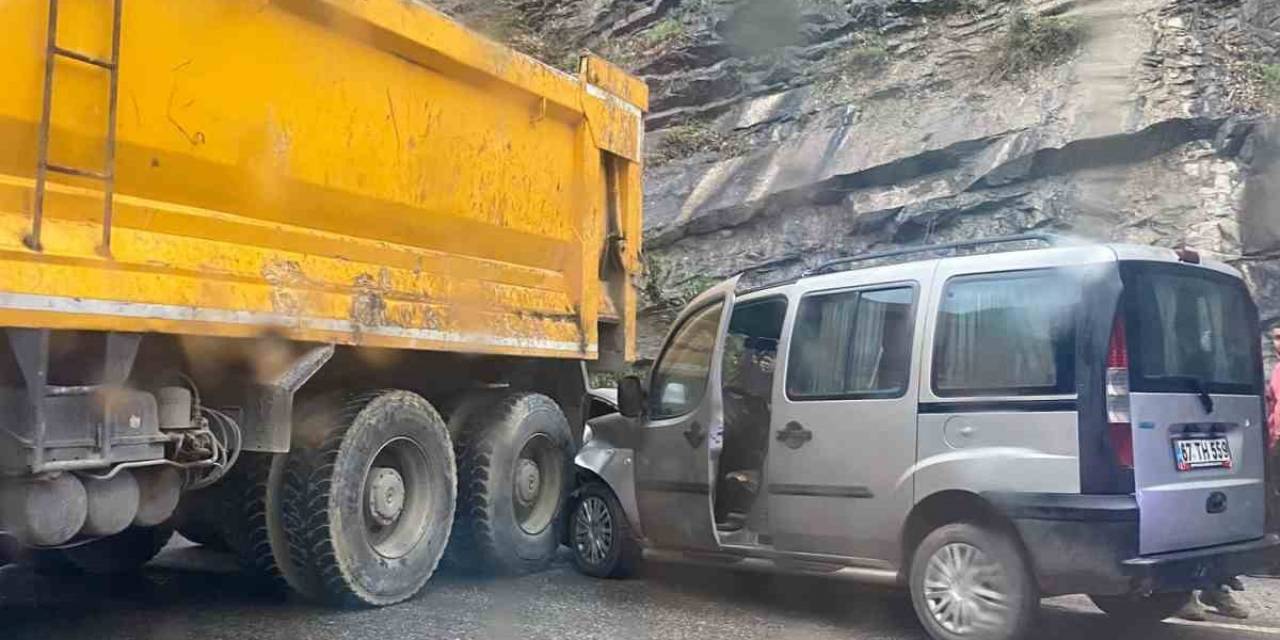 Zonguldak’ta Trafik Kazası: 1 Yaralı