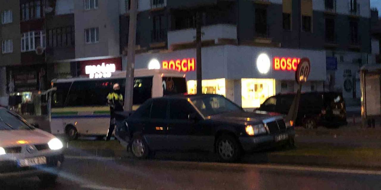 Kdz. Ereğli’de İki Araç Çarpıştı: 1 Yaralı