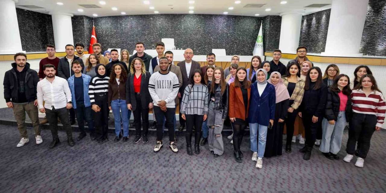 Geleceğin Kamu Yöneticileri Meram Belediyesi Meclisinde