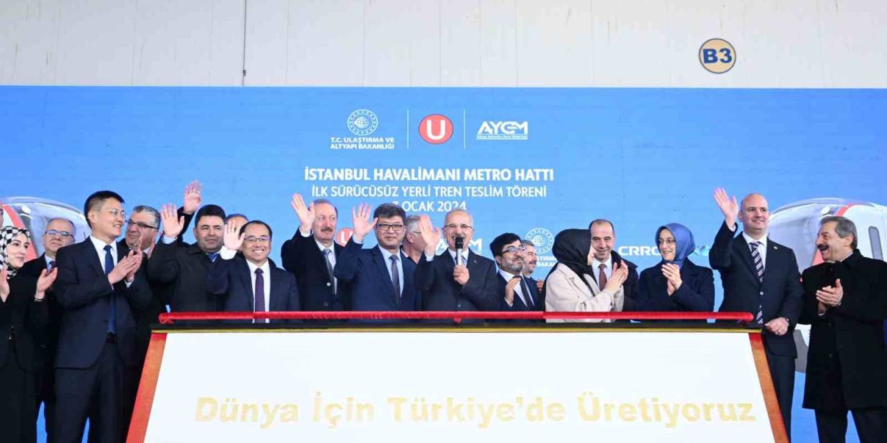 Ulaştırma Ve Altyapı Bakanı Uraloğlu: “Milli Ve Yerli Elektrikli Tren Seti Projemizde Seri Üretime Başladık”