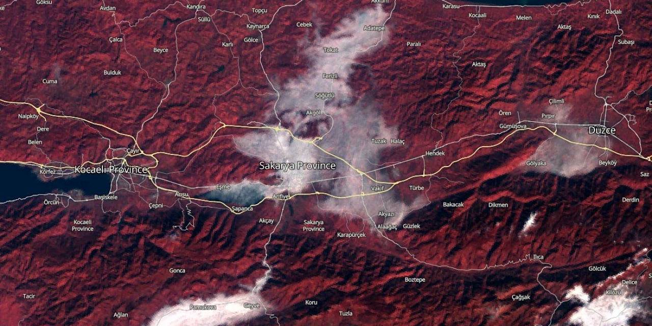 Katliam Gibi Kazada Sisin Uydu Sistemine Fotoğrafı İşte Böyle Yansımış