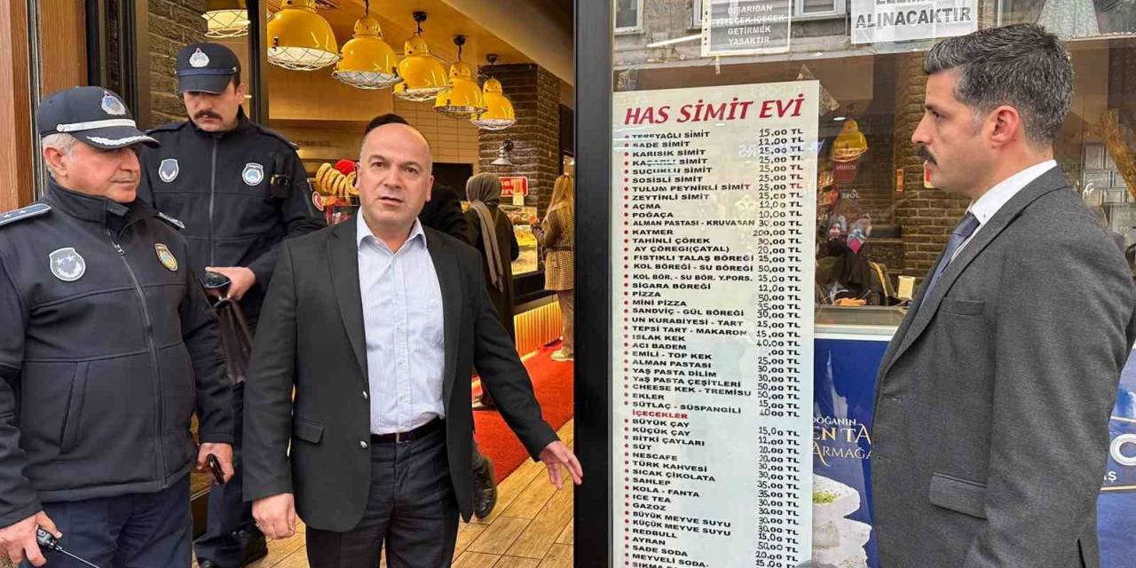 Zabıta Ekiplerinden Gaziantep’te Fiyat Etiketi Denetimi