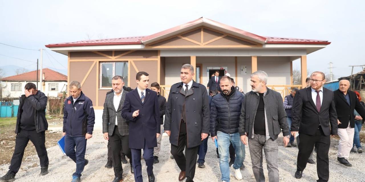 Kırsal Afet Konutları Düzce’de Yükseliyor