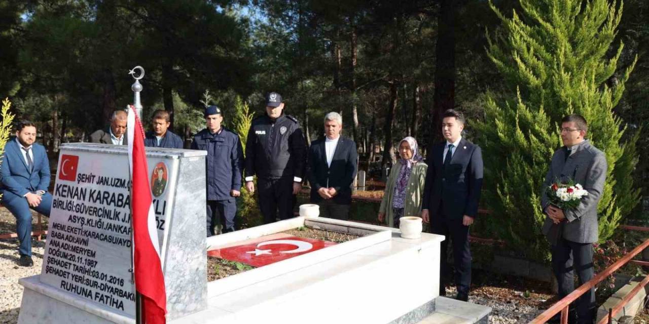 Karacasulu Şehit Karabacaklı Mezarı Başında Anıldı