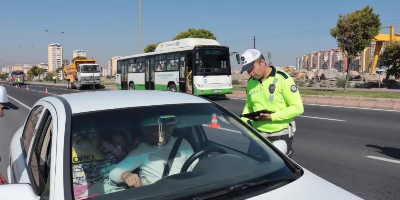 Kayseri’de Aralık Ayında Bin 319 Araç Trafikten Men Edildi