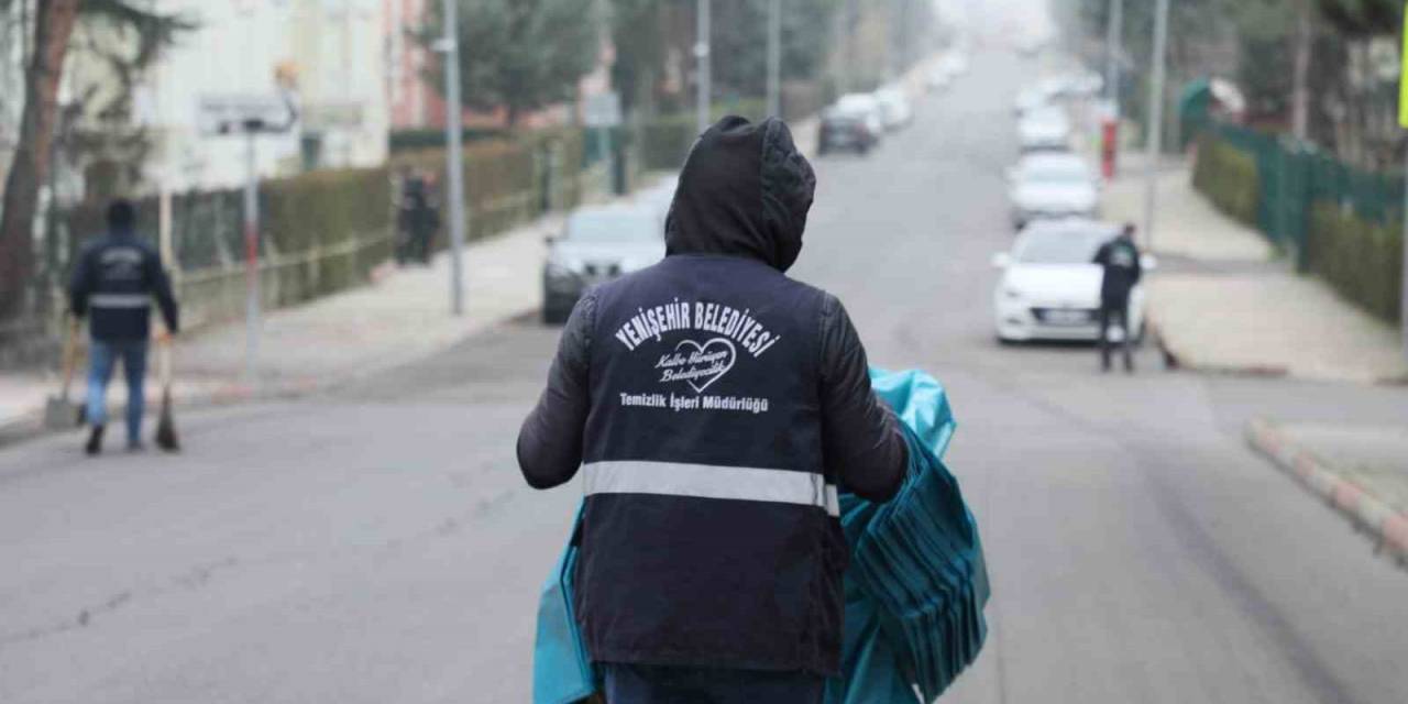 Yenişehir’de Temizlik Çalışmaları Sürüyor