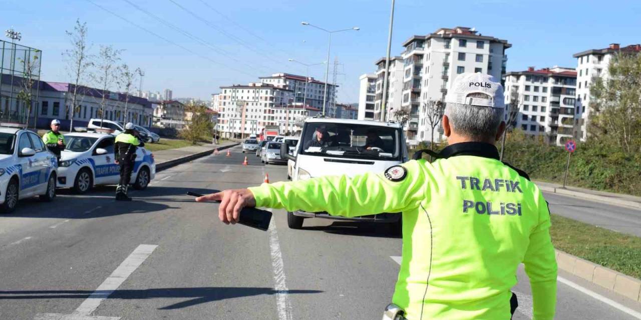 Ordu’da Bir Haftada Yaklaşık 13 Bin Araç Denetlendi