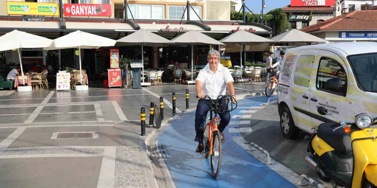 Marmaris’teki Bisiklet Sistemini 5 Yılda 116 Bin Kişi Kullandı