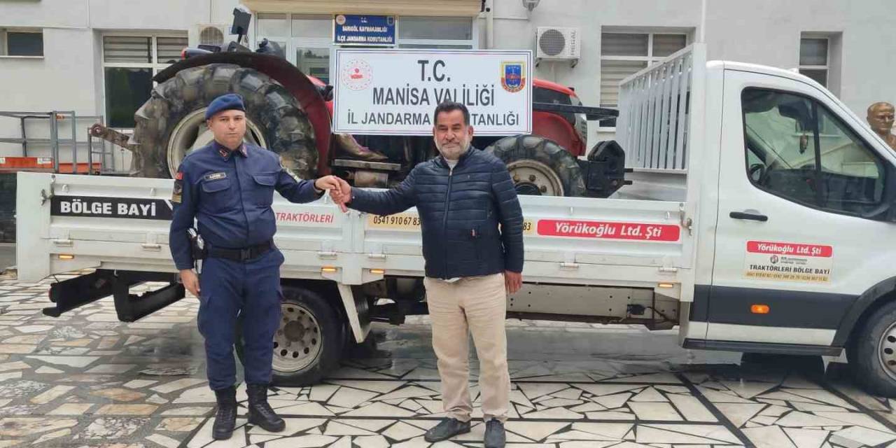Sarıgöl’de Çalınan Traktör Aydın’da Bulundu