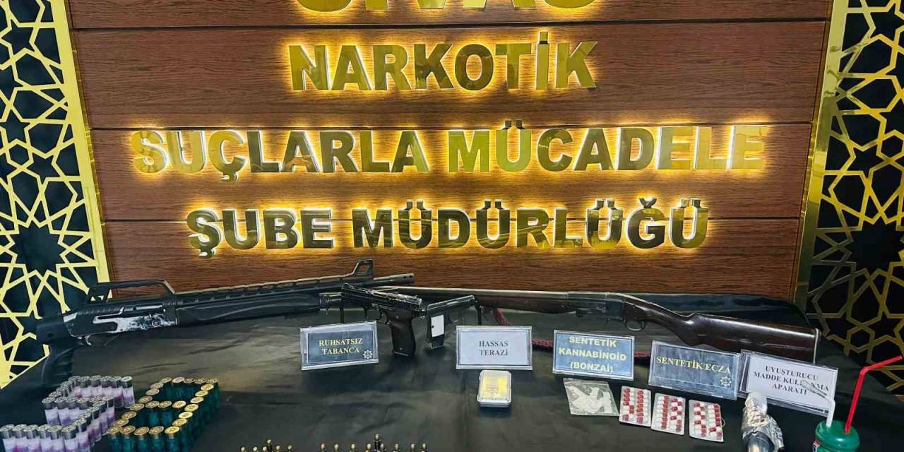 Sivas’ta Uyuşturucuya Geçit Yok: 1 Tutuklu