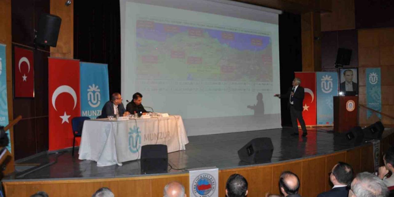 Tunceli’de "Deprem Dirençliliği Paneli" Düzenlendi