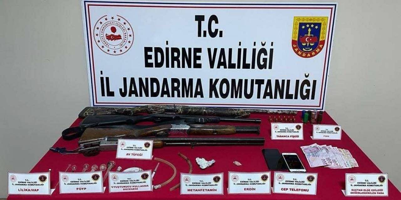 Keşan’da Uyuşturucu Operasyonu: 2 Gözaltı