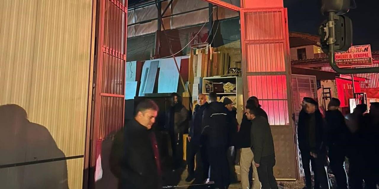 Çubuk’ta Sanayi Sitesindeki Yangın Korkuttu