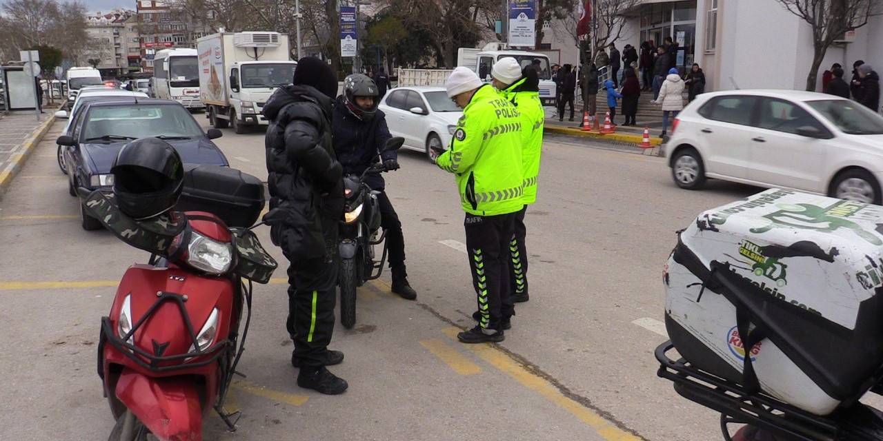 Bandırma’da Bin 699 Motosiklet Denetlendi
