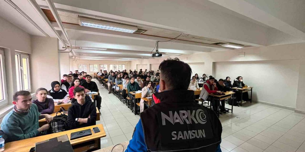 Gençlere ’uyuşturucu Bağımlılığı Ve Zararları’ Anlatıldı
