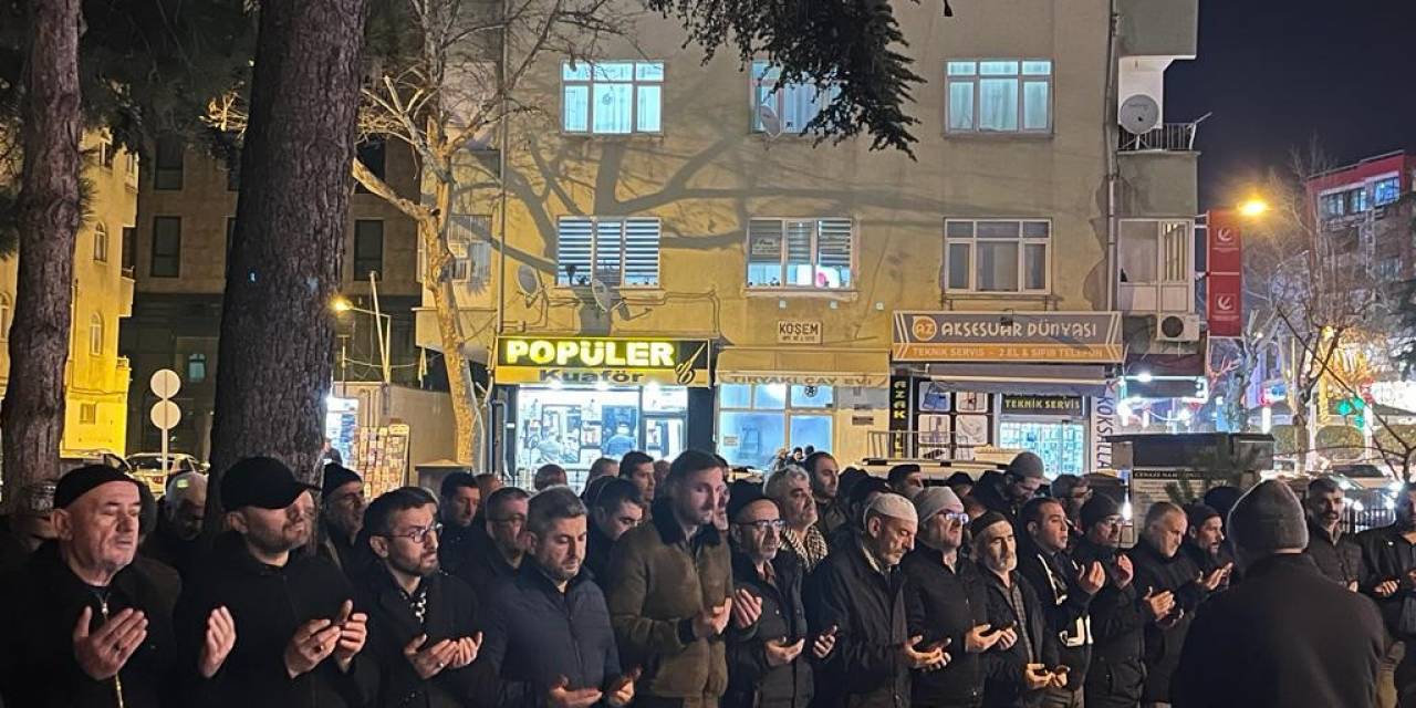 Niğde’de Şeyh Salih Aruri Ve Filistinli Müslümanlar İçin Gıyabi Cenaze Namazı Kılındı