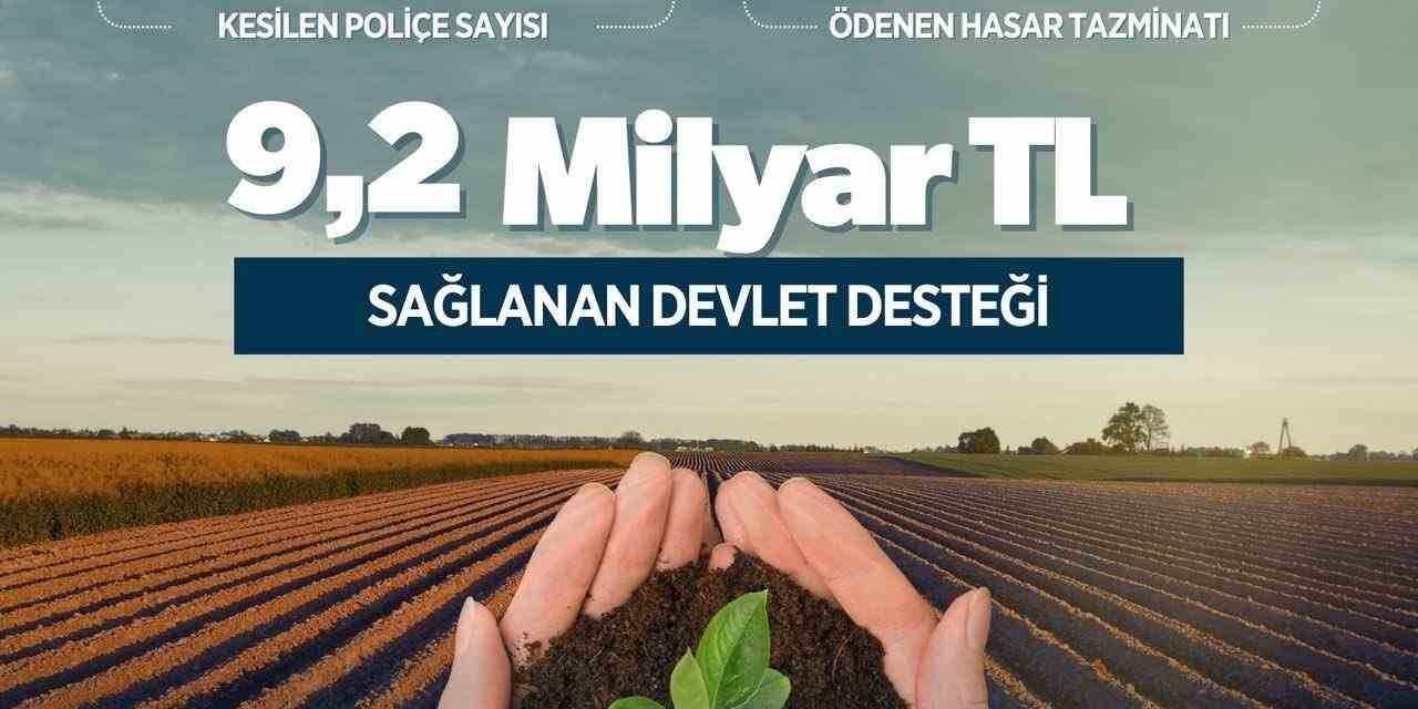 Bakan Yumaklı: "Tarsim Kapsamında 9 Milyar 200 Milyon Lira Devlet Desteği Sağladık"