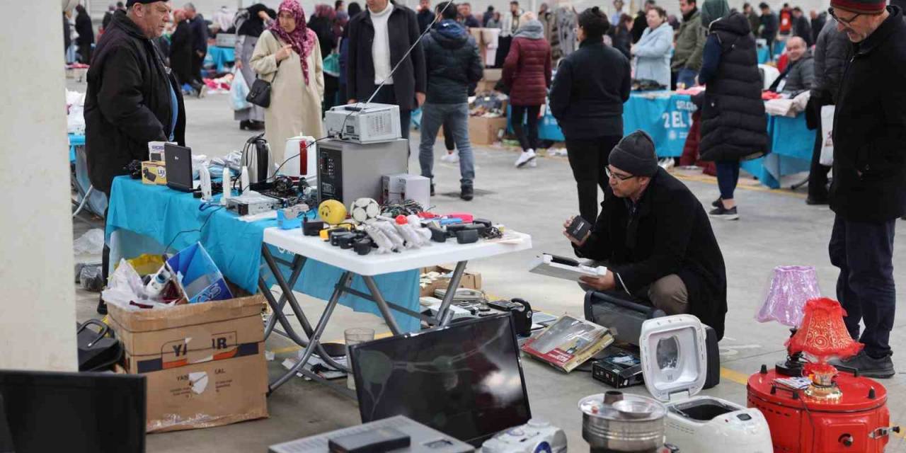 Selçuklu 2.el Pazarı Yoğun İlgi Görüyor