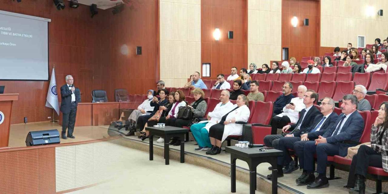 Atatürk Üniversitesinde, Tıp Mesleği Ve Hekim Ahlakı Konusu Ele Alındı