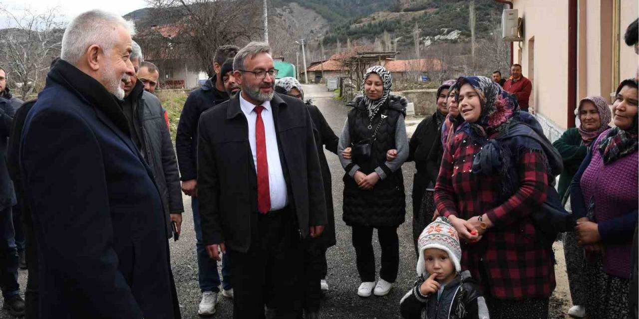Başkan Başdeğirmen, Minasın Küme Evlerin Kanalizasyon Ve Doğalgaz Problemini Çözdü