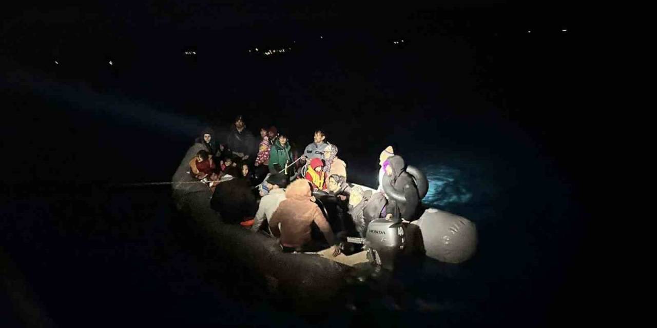 Yunan Unsurlarınca Ölüme Terk Edilen 36 Kaçak Göçmen Kurtarıldı