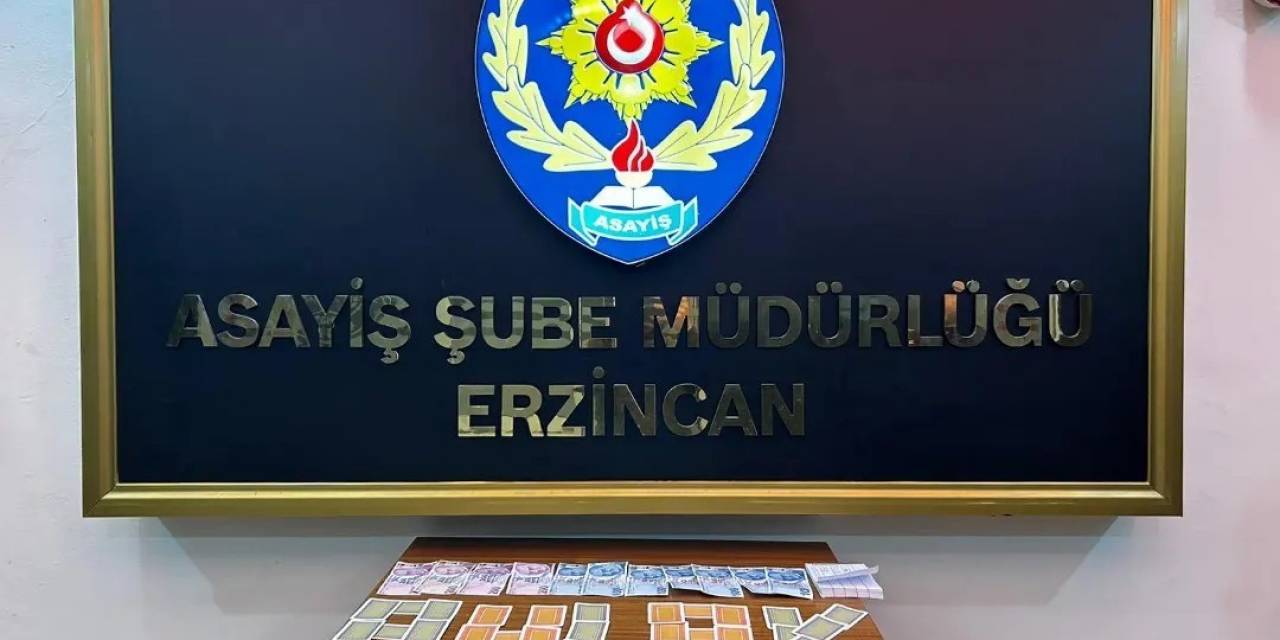 Erzincan’da Kumar Oynatılan Bir İşyerine Adli Ve İdari İşlem Yapıldı