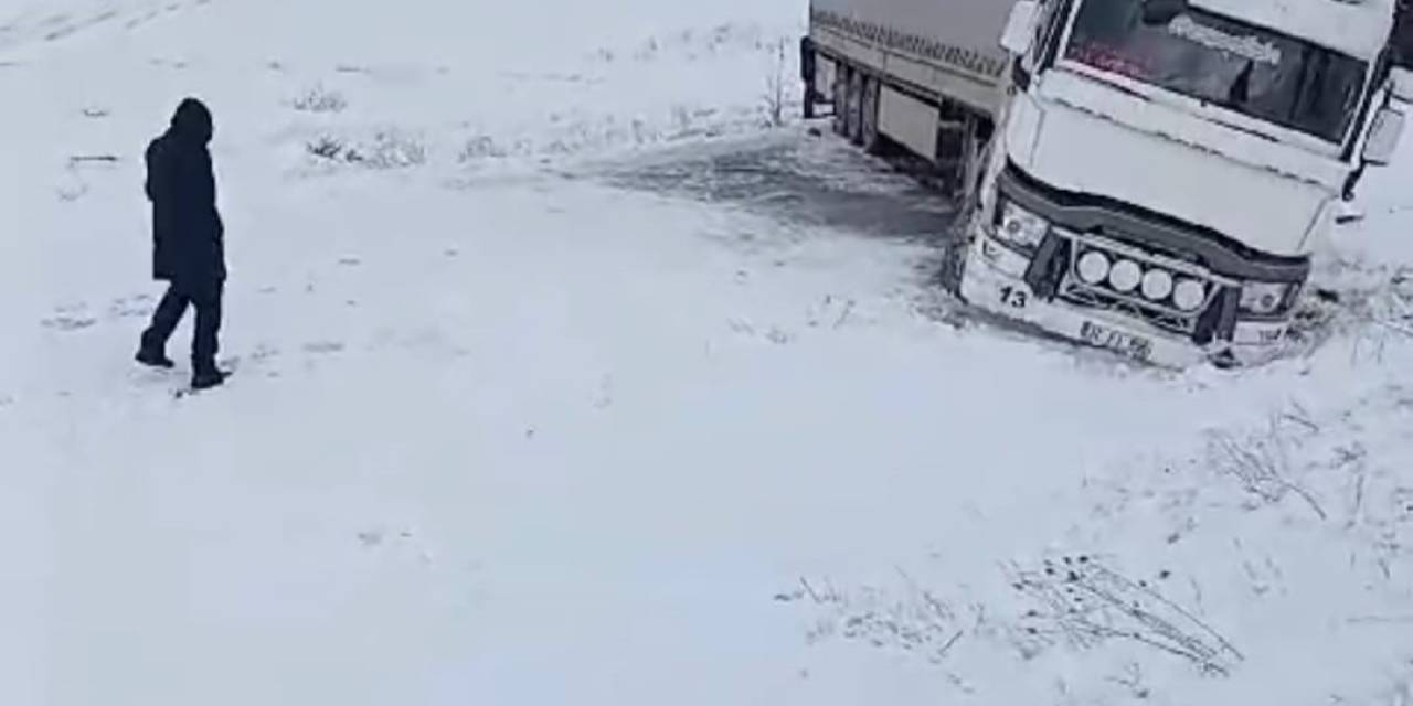 Tır Sürücüsü Navigasyon Mağduru Oldu