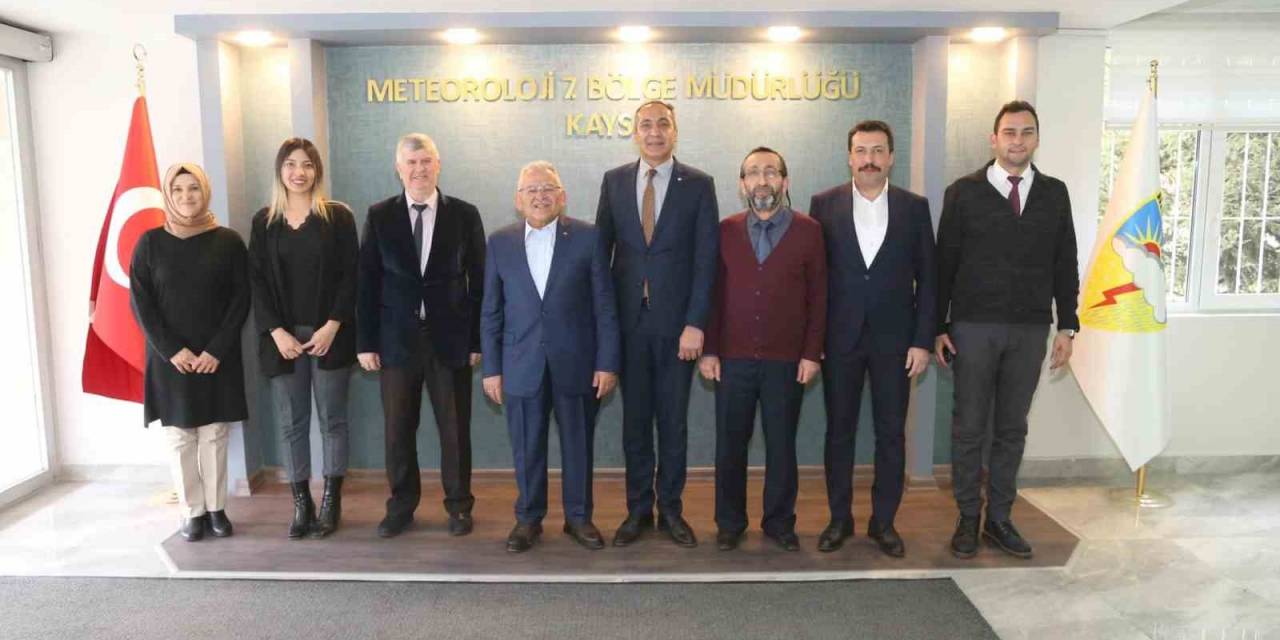 Büyükkılıç’tan Meteoroloji 7’nci Bölge Müdürü Erol’a Ziyaret