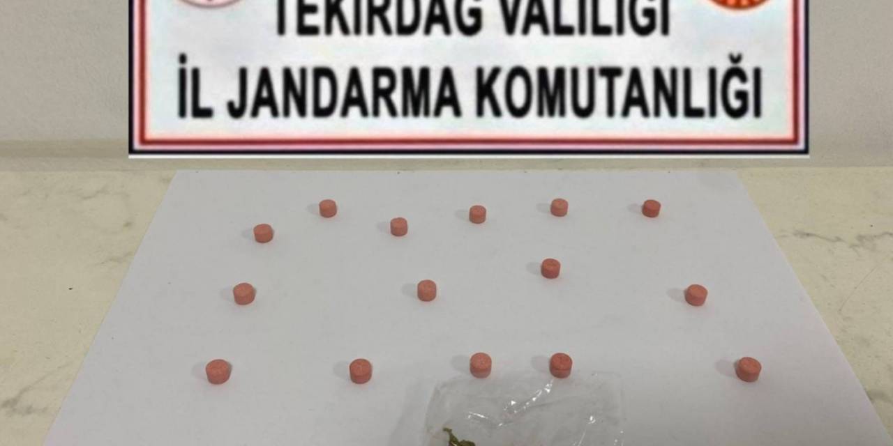 Tekirdağ’da Uyuşturucu Ve Silah Ele Geçirildi