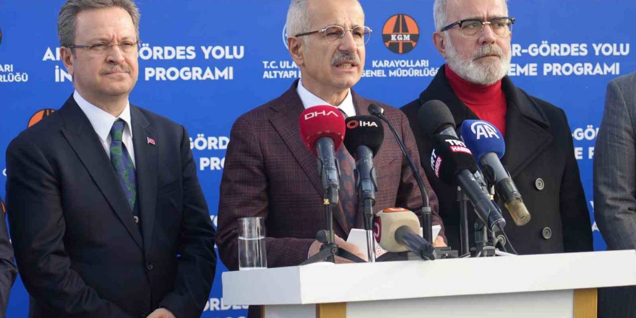 Bakan Uraloğlu: “Ankara-izmir Hızlı Tren Projesi 2026 Yılında Tamamlanacak”